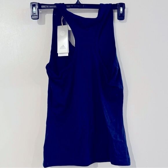 Adidas Womens Americana Graphic Tank Top Navy sleeveless shirt small - Picture 9 of 10